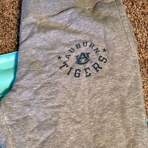 Russell Athletic Gray Auburn Tigers Sweatpants